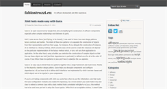 Desktop Screenshot of fabiostrozzi.eu
